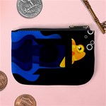 Digital Illusion Mini Coin Purse Back