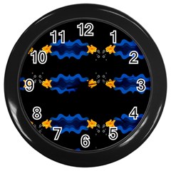 Digital Illusion Wall Clock (black) by Sparkle