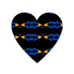 Digital Illusion Heart Magnet Front