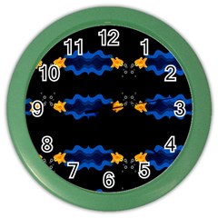 Digital Illusion Color Wall Clock by Sparkle