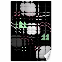 Digital Illusion Canvas 12  X 18  by Sparkle