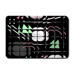 Digital Illusion Small Doormat  by Sparkle