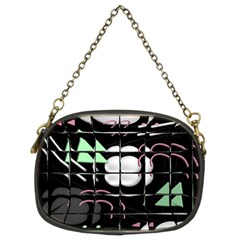 Digital Illusion Chain Purse (two Sides) by Sparkle