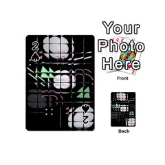 Digital Illusion Playing Cards 54 Designs (mini) by Sparkle