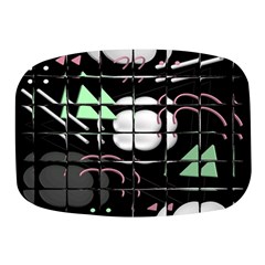 Digital Illusion Mini Square Pill Box