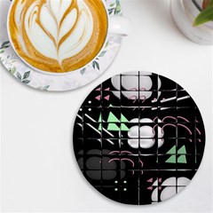 Digital Illusion Uv Print Round Tile Coaster by Sparkle