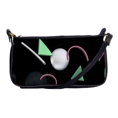 Digital Illusion Shoulder Clutch Bag by Sparkle