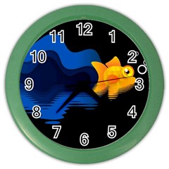 Digital Illusion Color Wall Clock by Sparkle