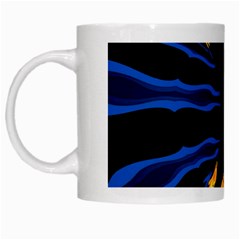 Digital Illusion White Mugs by Sparkle