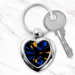 Digital Illusion Key Chain (heart) by Sparkle