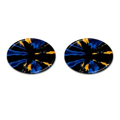 Digital Illusion Cufflinks (oval) by Sparkle