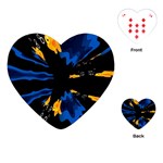 Digital Illusion Playing Cards Single Design (Heart) Front