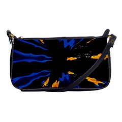 Digital Illusion Shoulder Clutch Bag by Sparkle