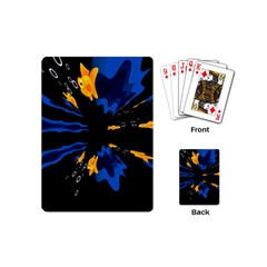 Digital Illusion Playing Cards Single Design (mini) by Sparkle