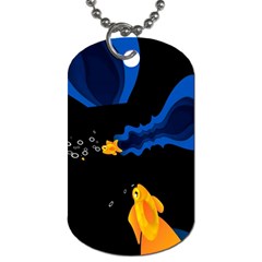 Digital Illusion Dog Tag (two Sides) by Sparkle