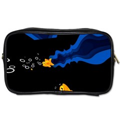 Digital Illusion Toiletries Bag (two Sides) by Sparkle