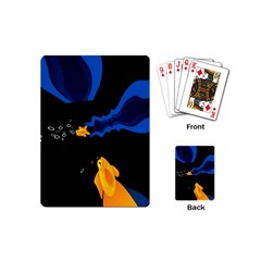 Digital Illusion Playing Cards Single Design (mini) by Sparkle