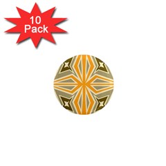 Abstract Pattern Geometric Backgrounds   1  Mini Magnet (10 Pack)  by Eskimos