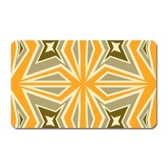 Abstract Pattern Geometric Backgrounds   Magnet (rectangular) by Eskimos