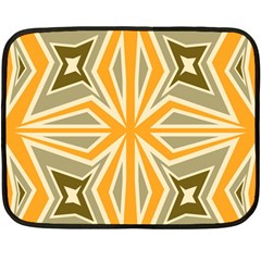 Abstract Pattern Geometric Backgrounds   Double Sided Fleece Blanket (mini)  by Eskimos