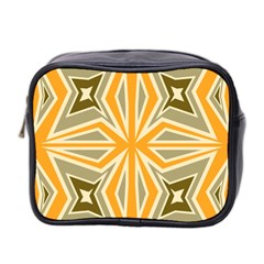 Abstract Pattern Geometric Backgrounds   Mini Toiletries Bag (two Sides) by Eskimos