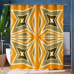 Abstract Pattern Geometric Backgrounds   Shower Curtain 60  X 72  (medium)  by Eskimos