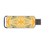 Abstract pattern geometric backgrounds   Portable USB Flash (Two Sides) Back