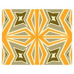 Abstract Pattern Geometric Backgrounds   Double Sided Flano Blanket (medium)  by Eskimos