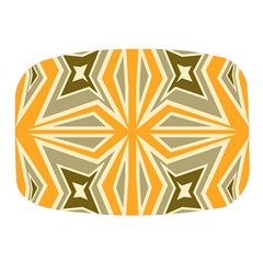 Abstract Pattern Geometric Backgrounds   Mini Square Pill Box by Eskimos