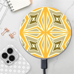 Abstract Pattern Geometric Backgrounds   Wireless Charger by Eskimos