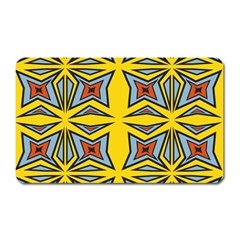 Abstract Pattern Geometric Backgrounds   Magnet (rectangular) by Eskimos