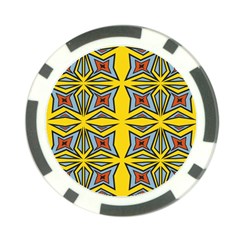 Abstract Pattern Geometric Backgrounds   Poker Chip Card Guard by Eskimos