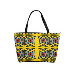 Abstract Pattern Geometric Backgrounds   Classic Shoulder Handbag by Eskimos