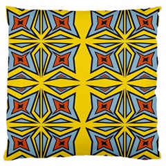 Abstract Pattern Geometric Backgrounds   Large Cushion Case (two Sides) by Eskimos