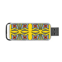 Abstract Pattern Geometric Backgrounds   Portable Usb Flash (two Sides) by Eskimos