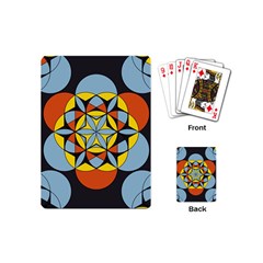 Abstract Pattern Geometric Backgrounds   Playing Cards Single Design (mini) by Eskimos