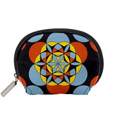 Abstract Pattern Geometric Backgrounds   Accessory Pouch (small) by Eskimos