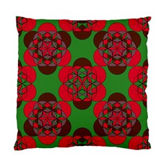 Abstract Pattern Geometric Backgrounds   Standard Cushion Case (two Sides) by Eskimos