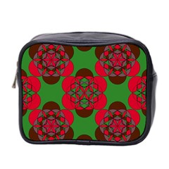 Abstract Pattern Geometric Backgrounds   Mini Toiletries Bag (two Sides) by Eskimos