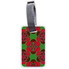 Abstract Pattern Geometric Backgrounds   Luggage Tag (one Side) by Eskimos