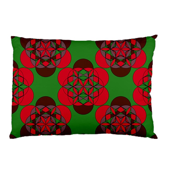 Abstract pattern geometric backgrounds   Pillow Case (Two Sides)