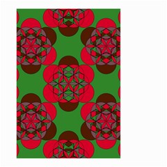 Abstract Pattern Geometric Backgrounds   Small Garden Flag (two Sides) by Eskimos