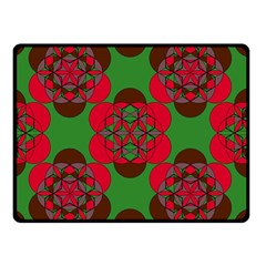 Abstract Pattern Geometric Backgrounds   Double Sided Fleece Blanket (small)  by Eskimos