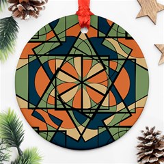 Abstract Pattern Geometric Backgrounds   Ornament (round) by Eskimos