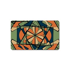 Abstract Pattern Geometric Backgrounds   Magnet (name Card) by Eskimos