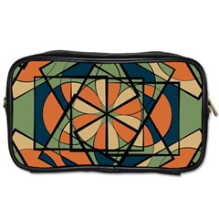 Abstract Pattern Geometric Backgrounds   Toiletries Bag (one Side) by Eskimos