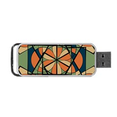 Abstract Pattern Geometric Backgrounds   Portable Usb Flash (one Side) by Eskimos