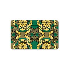 Abstract Pattern Geometric Backgrounds   Magnet (name Card) by Eskimos