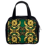 Abstract pattern geometric backgrounds   Classic Handbag (Two Sides) Front