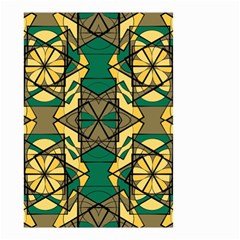 Abstract Pattern Geometric Backgrounds   Small Garden Flag (two Sides) by Eskimos